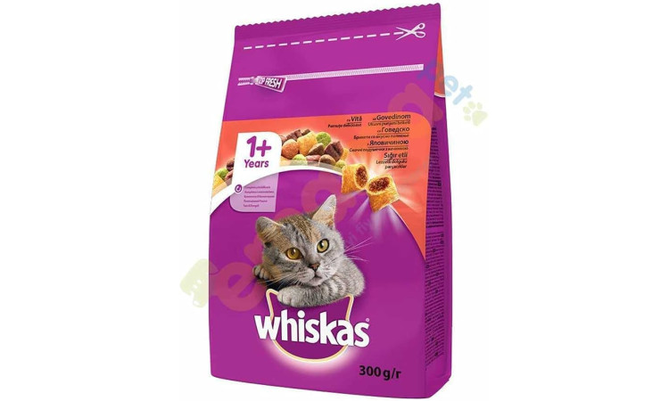 WHİSKAS 300 GR KURU MAMA SIGIR ETLİ